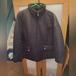 Jane Ashley Women's Quilted Black Jacket Size 14